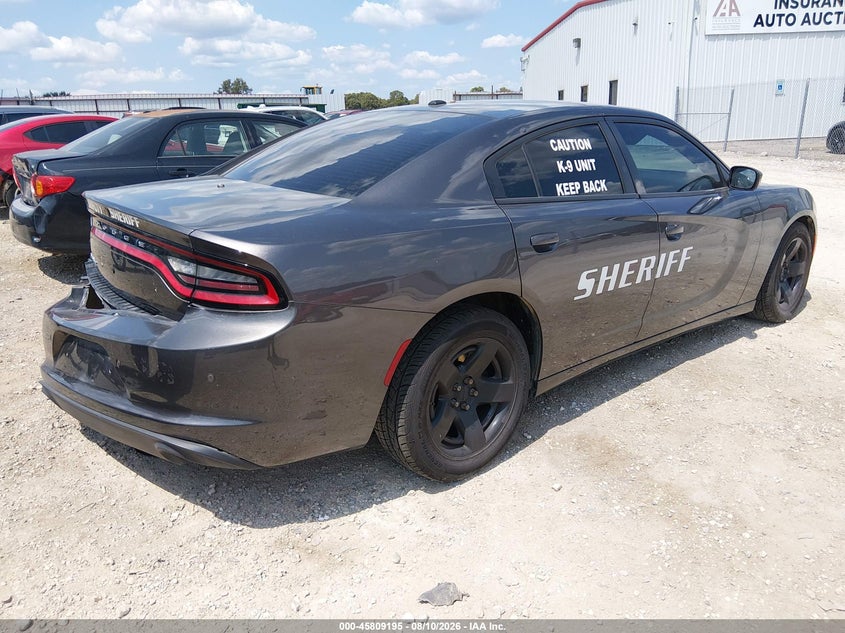 2021 Dodge Charger VIN 2C3CDXAT0MH523060 IAAI salvage auction — LEFT SIDE, Salvage Title, sold $5,800 on 2026-09-11 (photo 4)