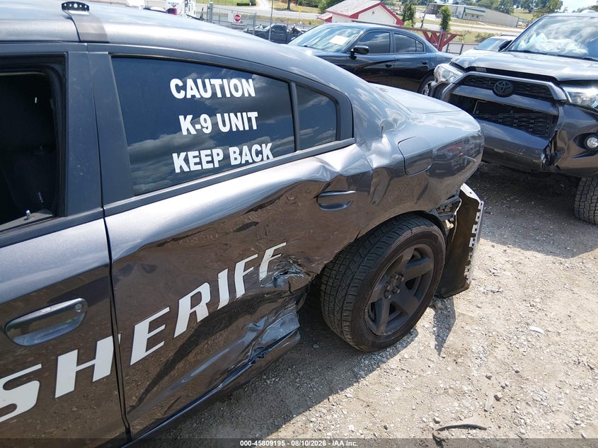 2021 Dodge Charger VIN 2C3CDXAT0MH523060 IAAI salvage auction — LEFT SIDE, Salvage Title, sold $5,800 on 2026-09-11 (photo 6)