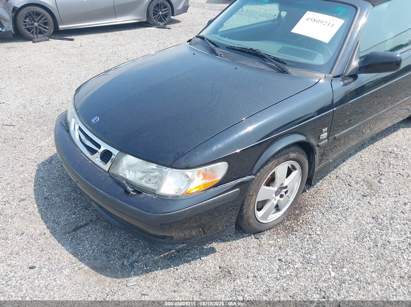 2002 Saab 9-3 VIN YS3DF75K427012528 IAAI salvage auction — NORMAL WEAR, Clear (Delaware), sold $650 on 2026-08-17 (photo 6)