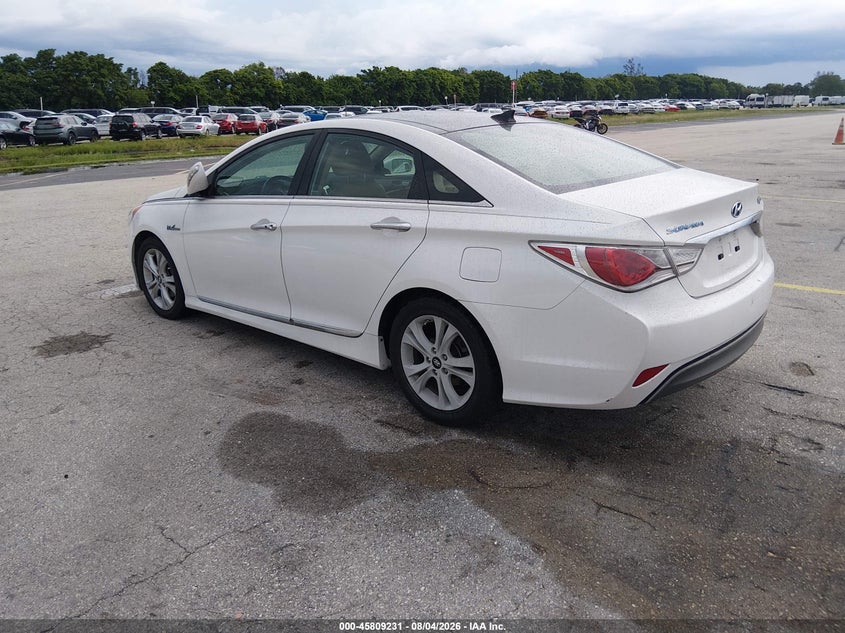 2012 Hyundai Sonata VIN KMHEC4A41CA027885 IAAI salvage auction — NORMAL WEAR, Clear (Florida), sold $425 on 2026-08-28 (photo 3)