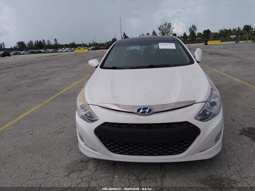 2012 Hyundai Sonata VIN KMHEC4A41CA027885 IAAI salvage auction — NORMAL WEAR, Clear (Florida), sold $425 on 2026-08-28 (photo 6)