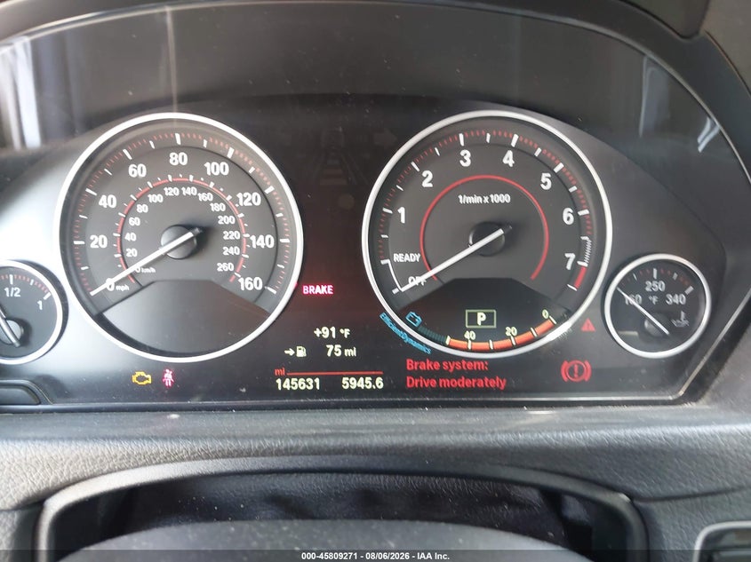 2018 BMW 4er VIN WBA4J1C59JBG80580 IAAI salvage auction — WATER/FLOOD, Salvage Title, sold $3,550 on 2026-08-29 (photo 7)