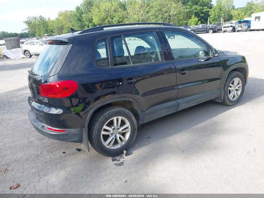 2015 Volkswagen Tiguan VIN WVGBV7AXXFW582396 IAAI salvage auction — NORMAL WEAR, Clear (New York), sold $1,225 on 2026-08-12 (photo 4)
