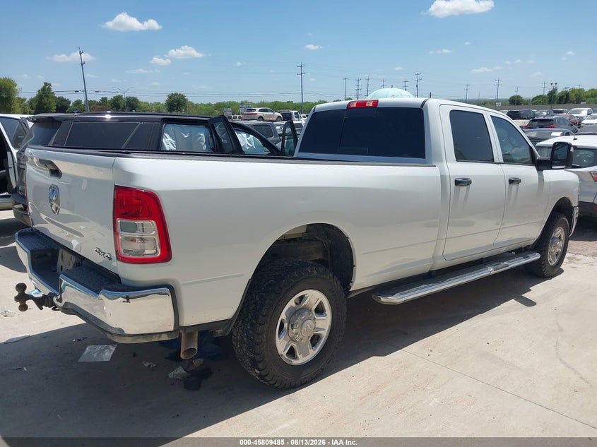 2023 Ram 2500 VIN 3C6UR5HJ9PG610381 IAAI salvage auction — REAR END, Enterprise Vehicles Clear Only (Texas), sold $14,950 on 2026-08-24 (photo 4)