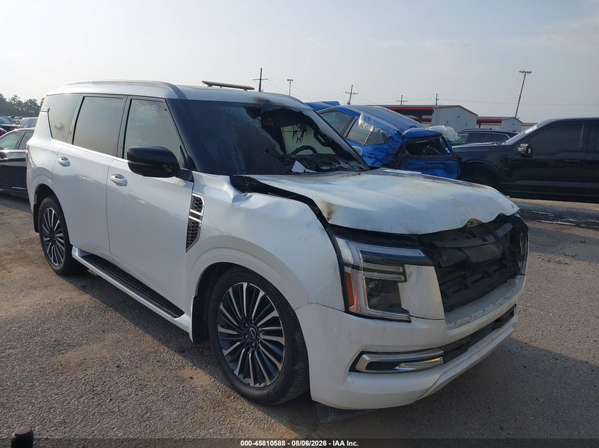 2025 Nissan Armada VIN JN8AY3CFXS9500264 — IAAI salvage auction photo
