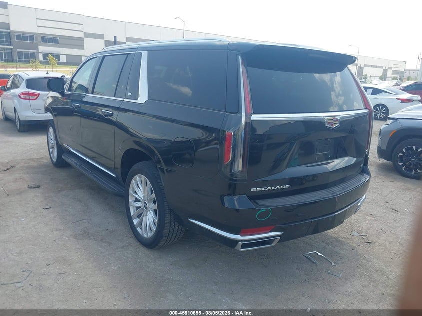 2024 Cadillac Escalade VIN 1GYS3JKL5RR243786 IAAI salvage auction — FRONT END, Original (Texas), sold $38,150 on 2026-09-28 (photo 3)