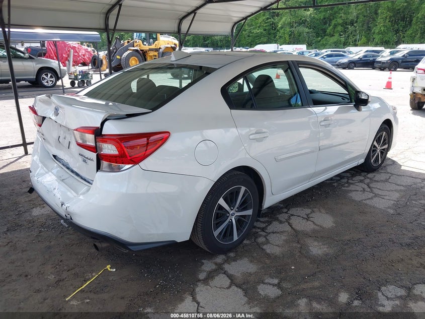 2020 Subaru Impreza VIN 4S3GKAD6XL3604980 IAAI salvage auction — REAR END, Salvage Title, sold $3,100 on 2026-09-02 (photo 4)