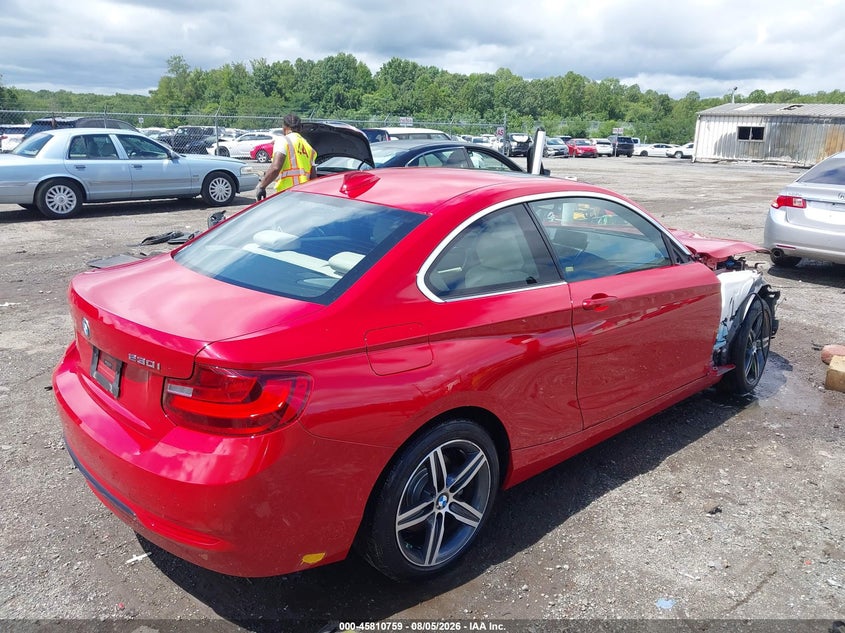 2017 BMW 2er VIN WBA2F9C36HV984168 IAAI salvage auction — FRONT END, Salvage Title, sold $4,500 on 2026-08-17 (photo 4)