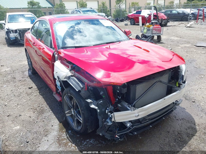 2017 BMW 2er VIN WBA2F9C36HV984168 IAAI salvage auction — FRONT END, Salvage Title, sold $4,500 on 2026-08-17 (photo 6)