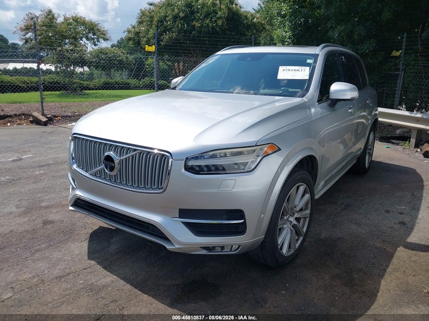 2016 Volvo Xc90 VIN YV4A22PL3G1079420 IAAI salvage auction — WATER/FLOOD, Salvage Title, sold $775 on 2026-09-06 (photo 2)