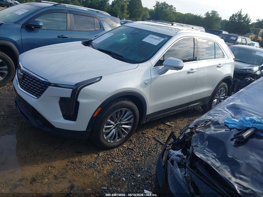 2025 Cadillac Xt4 VIN 1GYFZCR42SF113854 IAAI salvage auction — REAR END, Salvage (North Carolina), sold $8,800 on 2026-08-27 (photo 2)