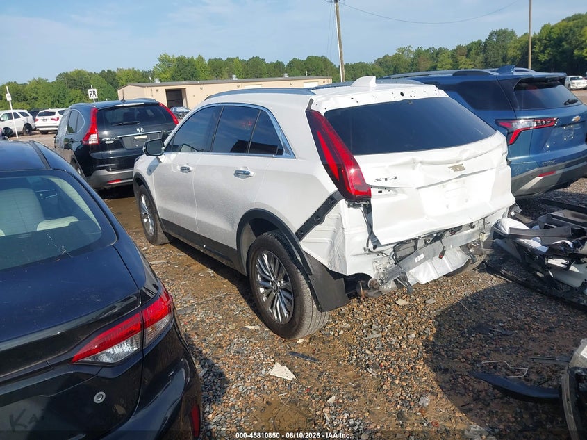 2025 Cadillac Xt4 VIN 1GYFZCR42SF113854 IAAI salvage auction — REAR END, Salvage (North Carolina), sold $8,800 on 2026-08-27 (photo 3)
