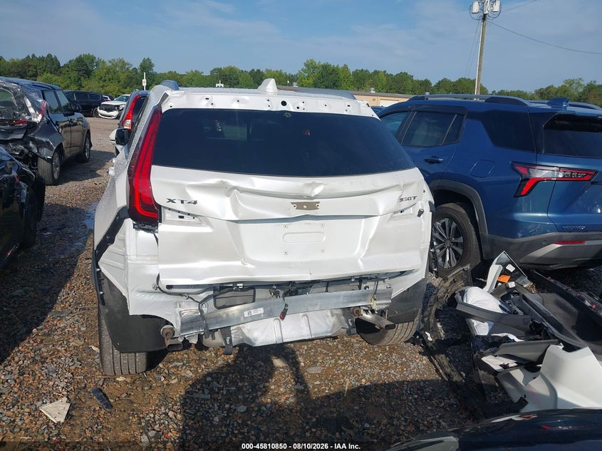 2025 Cadillac Xt4 VIN 1GYFZCR42SF113854 IAAI salvage auction — REAR END, Salvage (North Carolina), sold $8,800 on 2026-08-27 (photo 6)