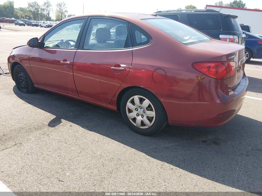 2009 Hyundai Elantra VIN KMHDU46D89U607210 IAAI salvage auction — RIGHT SIDE, Clear (Tennessee), sold $25 on 2026-09-10 (photo 3)