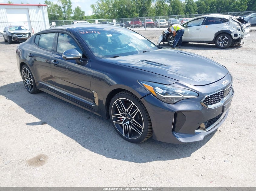 2022 Kia Stinger VIN KNAE55LC3N6111783 — IAAI salvage auction photo