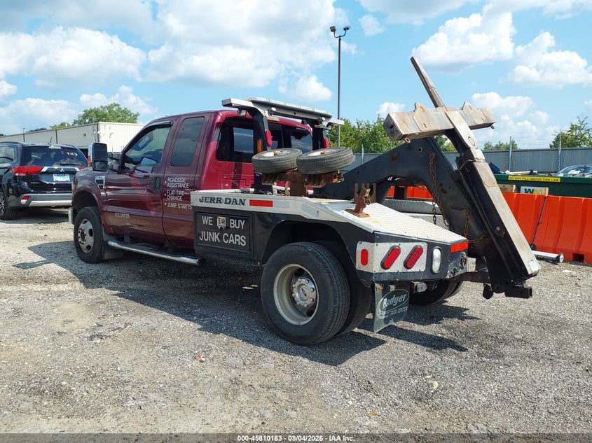 2008 Ford F-550 super duty VIN 1FTWX33R78EC24558 IAAI salvage auction — FRONT END, Clear (Illinois), sold $8,000 on 2026-08-20 (photo 3)