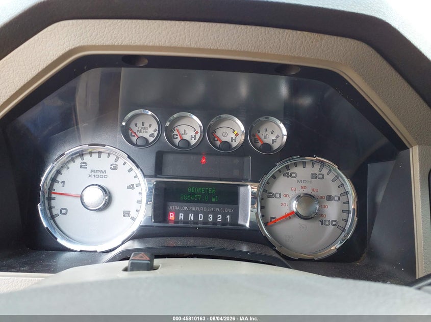 2008 Ford F-550 super duty VIN 1FTWX33R78EC24558 IAAI salvage auction — FRONT END, Clear (Illinois), sold $8,000 on 2026-08-20 (photo 5)