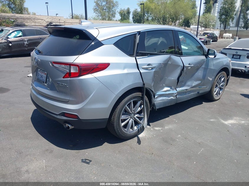 2021 Acura Rdx VIN 5J8TC1H52ML004549 IAAI salvage auction — SIDE, Wait Title, sold $6,300 on 2026-09-06 (photo 4)