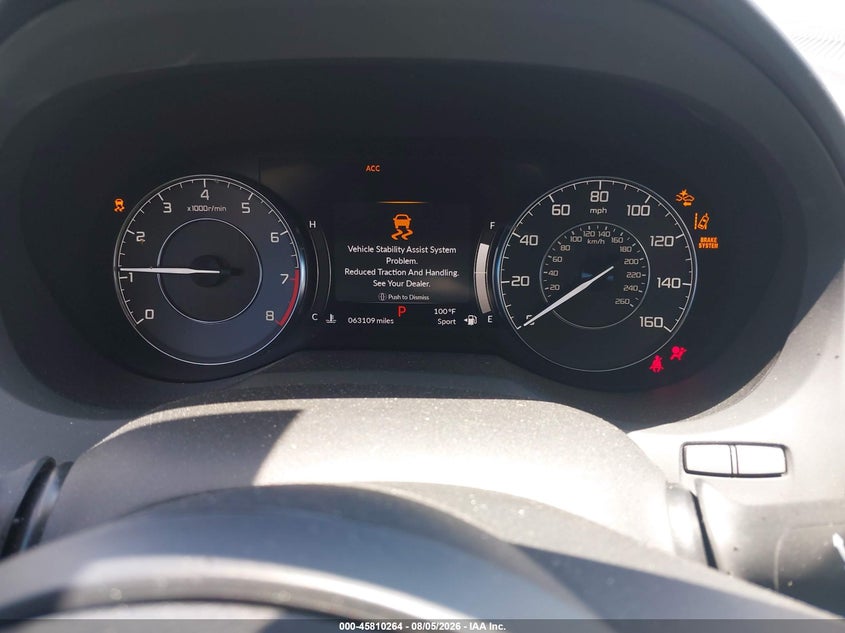 2021 Acura Rdx VIN 5J8TC1H52ML004549 IAAI salvage auction — SIDE, Wait Title, sold $6,300 on 2026-09-06 (photo 7)