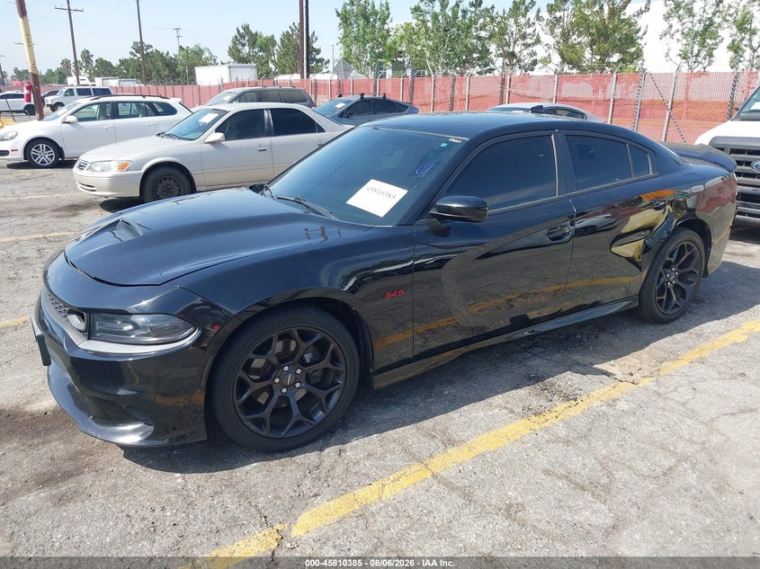 2021 Dodge Charger VIN 2C3CDXCT8MH547751 IAAI salvage auction — LEFT SIDE, Wait Title, sold $14,100 on 2026-09-01 (photo 2)