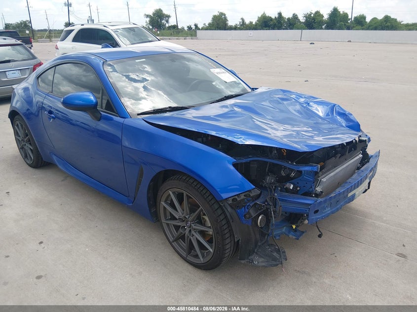 2022 Subaru Brz VIN JF1ZDBE17N9700115 — IAAI salvage auction photo