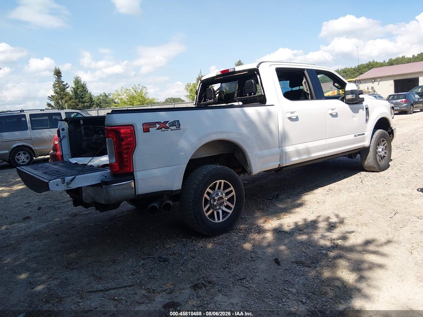 2019 Ford F250 VIN 1FT7W2BTXKEF58606 IAAI salvage auction — FRONT & REAR, Clear (Wisconsin), sold $12,900 on 2026-08-26 (photo 4)