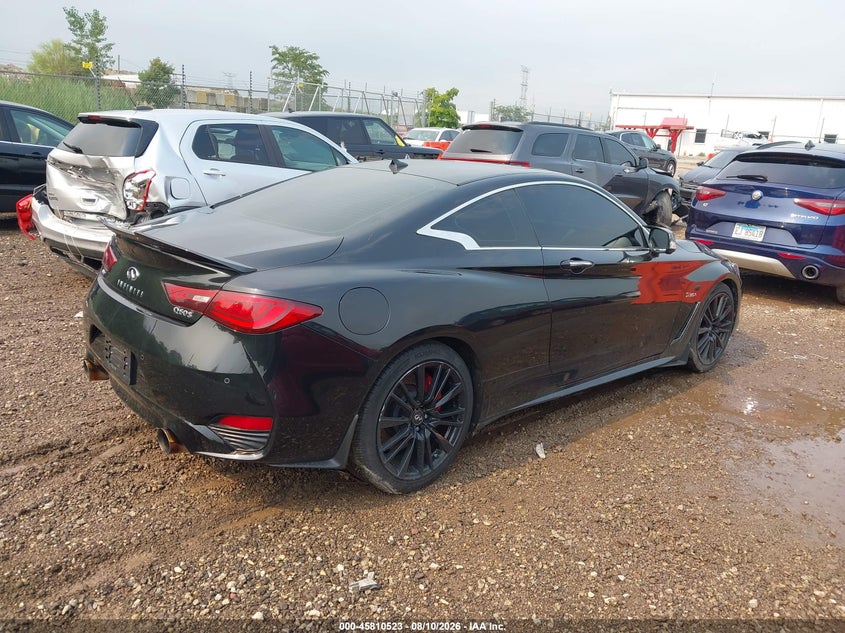 2019 Infiniti Q60 VIN JN1FV7EL5KM440964 IAAI salvage auction — NORMAL WEAR, Clear (Illinois), sold $1,250 on 2026-08-24 (photo 4)