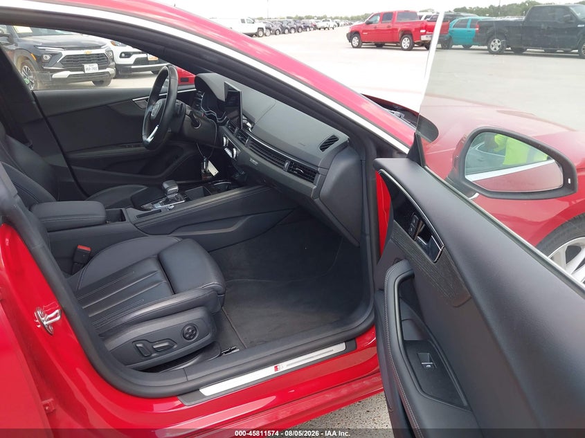 2024 Audi A5 VIN WAUFACF52RA050401 IAAI salvage auction — REAR END, Wait Title, sold $22,350 on 2026-08-24 (photo 5)