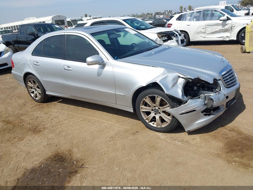 2009 Mercedes-benz E-klasse VIN WDBUF87X19B386459 IAAI salvage auction — RIGHT FRONT, Salvage (California), sold $750 on 2026-08-17 (photo 1)