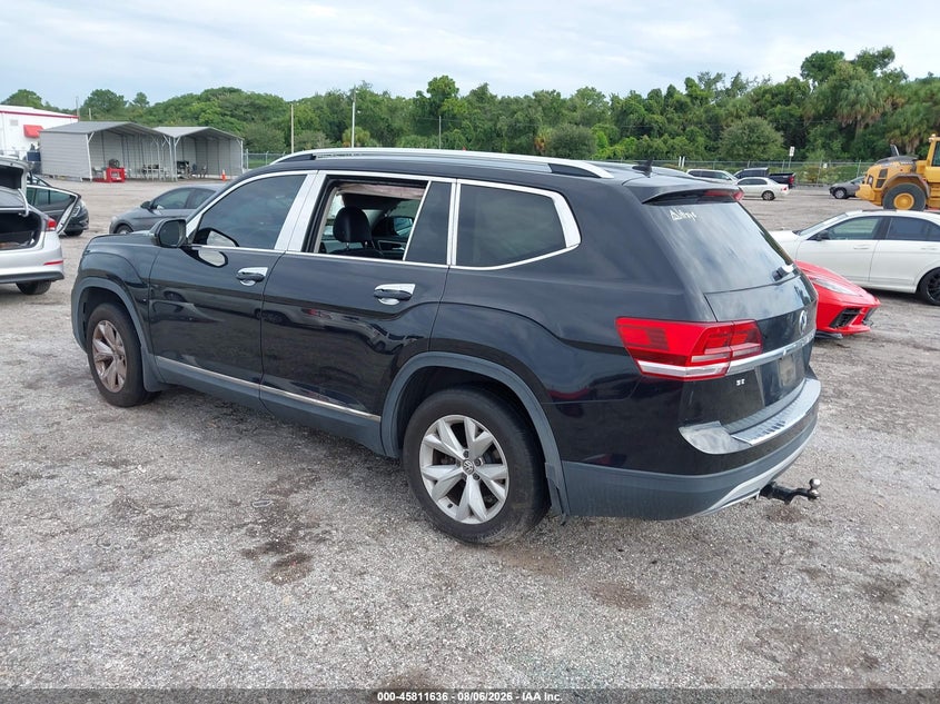 2018 Volkswagen Atlas VIN 1V2CP2CA8JC597177 IAAI salvage auction — RIGHT FRONT, Rebuildable (Florida), sold $2,650 on 2026-08-20 (photo 3)