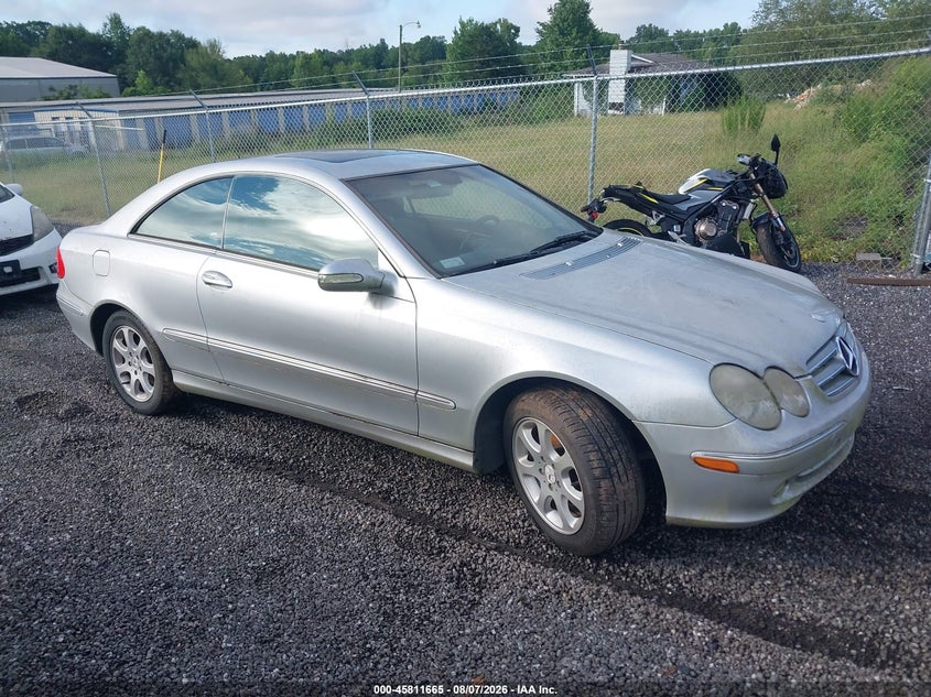 2004 Mercedes-benz Clk-class VIN WDBTJ65J54F113622 IAAI salvage auction — NORMAL WEAR, Clear (South Carolina), sold $350 on 2026-08-18 (photo 1)