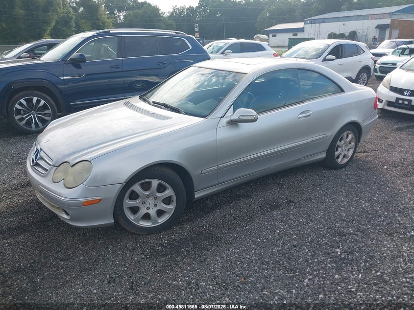 2004 Mercedes-benz Clk-class VIN WDBTJ65J54F113622 IAAI salvage auction — NORMAL WEAR, Clear (South Carolina), sold $350 on 2026-08-18 (photo 2)