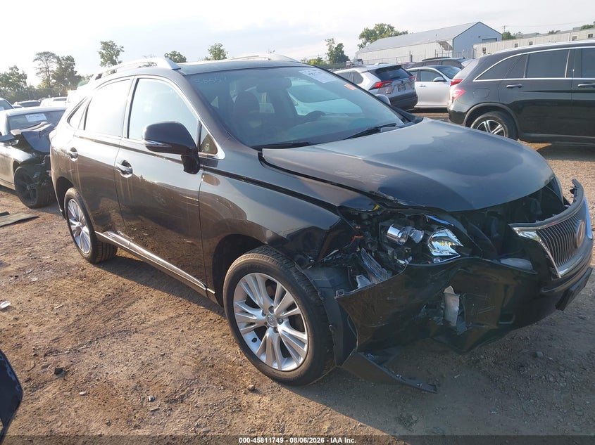 2011 Lexus Rx VIN JTJBC1BA6B2418871 IAAI salvage auction — FRONT END, Salvage (Ohio), sold $3,800 on 2026-08-29 (photo 1)