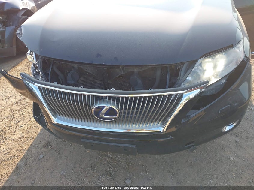 2011 Lexus Rx VIN JTJBC1BA6B2418871 IAAI salvage auction — FRONT END, Salvage (Ohio), sold $3,800 on 2026-08-29 (photo 6)