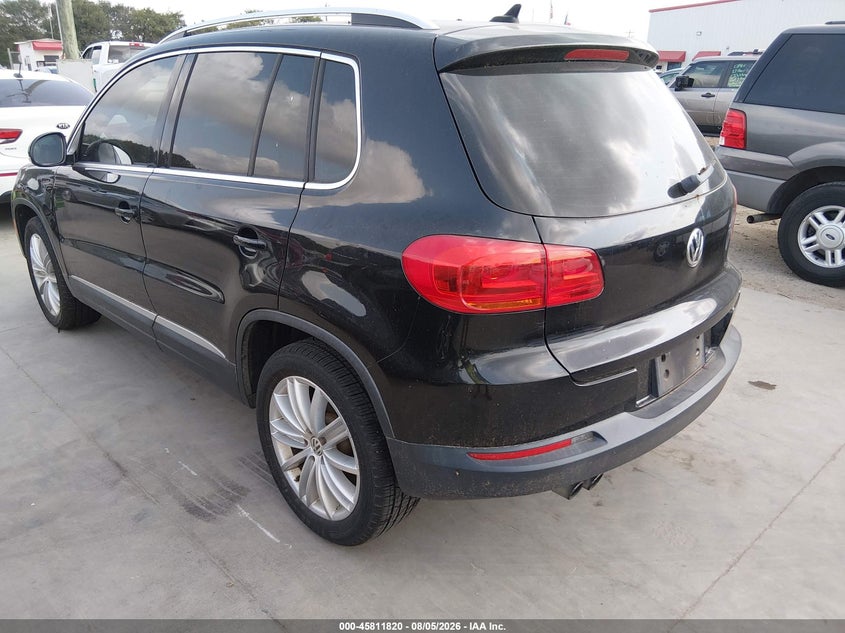 2016 Volkswagen Tiguan VIN WVGBV7AX7GW554489 IAAI salvage auction — NORMAL WEAR, Original (Texas), sold $525 on 2026-08-18 (photo 3)