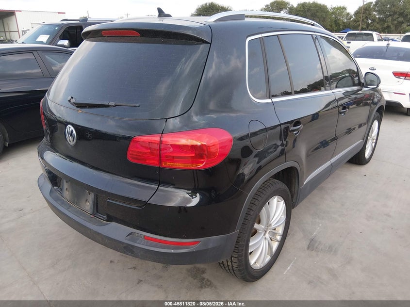 2016 Volkswagen Tiguan VIN WVGBV7AX7GW554489 IAAI salvage auction — NORMAL WEAR, Original (Texas), sold $525 on 2026-08-18 (photo 4)