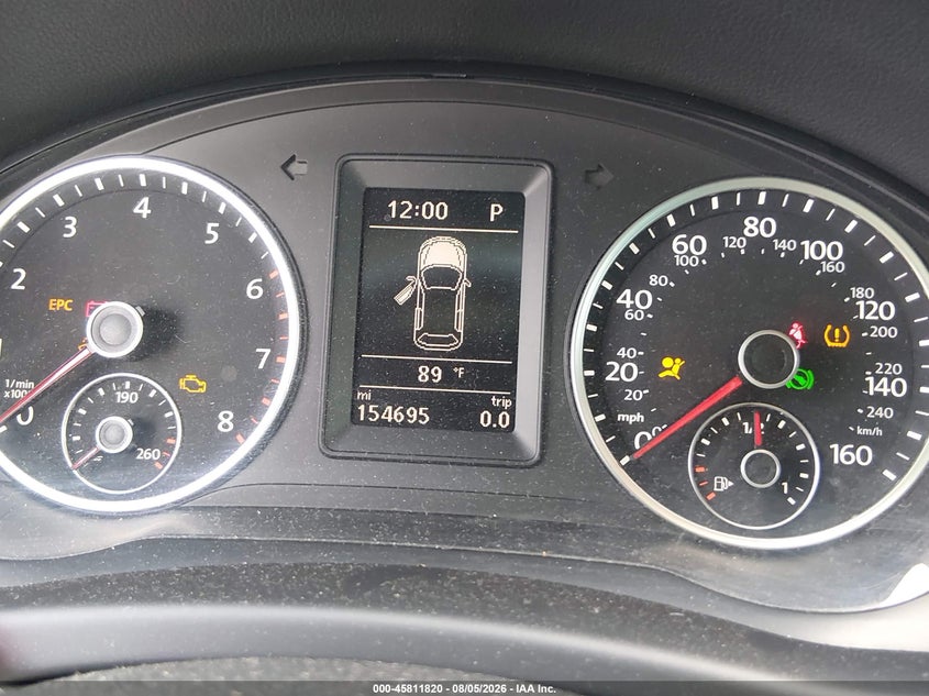 2016 Volkswagen Tiguan VIN WVGBV7AX7GW554489 IAAI salvage auction — NORMAL WEAR, Original (Texas), sold $525 on 2026-08-18 (photo 7)