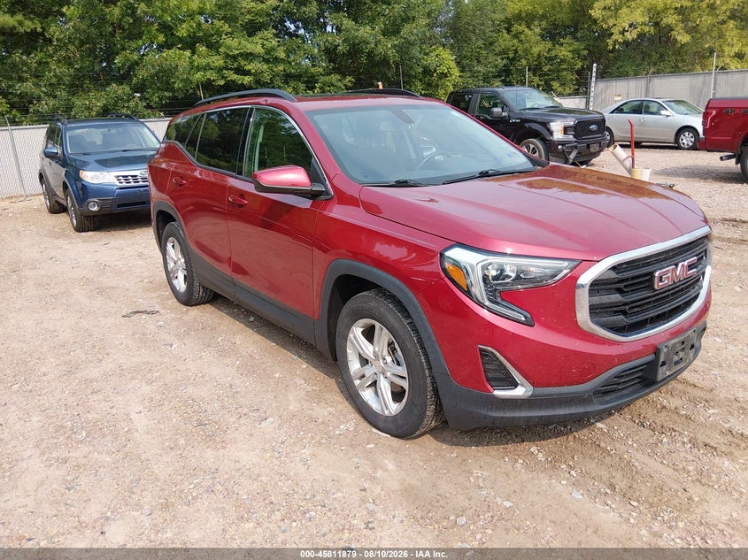 2018 Gmc Terrain VIN 3GKALMEV2JL353954 IAAI salvage auction — HAIL, Clear (Wisconsin), sold $5,325 on 2026-08-29 (photo 1)