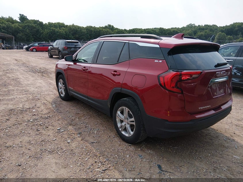 2018 Gmc Terrain VIN 3GKALMEV2JL353954 IAAI salvage auction — HAIL, Clear (Wisconsin), sold $5,325 on 2026-08-29 (photo 3)