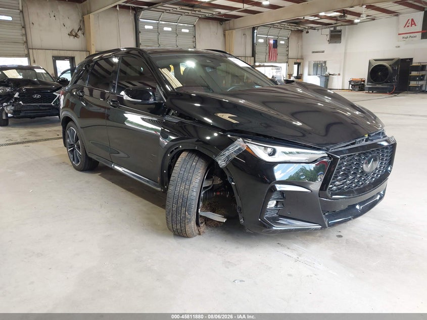2025 Infiniti Qx50 VIN 3PCAJ5FB0SF108095 — IAAI salvage auction photo