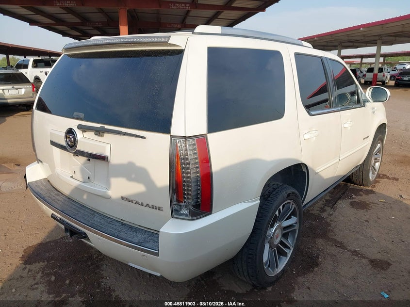 2012 Cadillac Escalade VIN 1GYS4CEF0CR251364 IAAI salvage auction — SIDE, Salvage (Arizona), sold $3,650 on 2026-09-01 (photo 4)