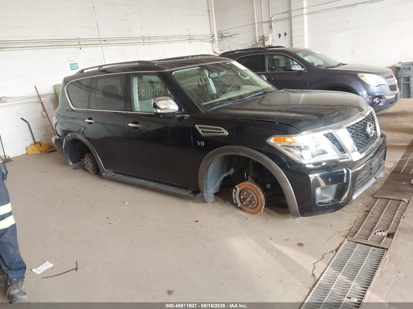 2020 Nissan Armada VIN JN8AY2NC0L9616815 — IAAI salvage auction photo