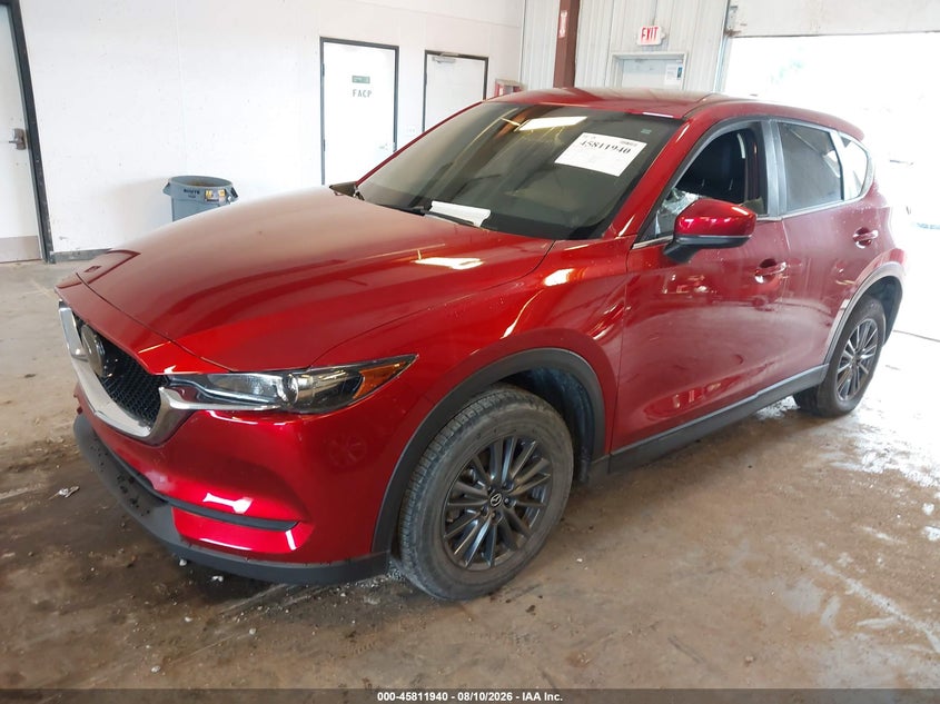 2021 Mazda Cx-5 VIN JM3KFBCM3M0486043 IAAI salvage auction — Burn Interior, Wait Title, sold $4,550 on 2026-10-22 (photo 2)