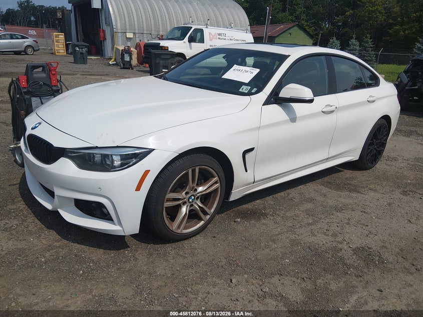 2018 BMW 4 series VIN WBA4J3C55JBL04063 IAAI salvage auction — NORMAL WEAR, Clear (New Jersey), sold $1,900 on 2026-08-20 (photo 2)