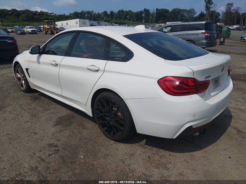 2018 BMW 4 series VIN WBA4J3C55JBL04063 IAAI salvage auction — NORMAL WEAR, Clear (New Jersey), sold $1,900 on 2026-08-20 (photo 3)