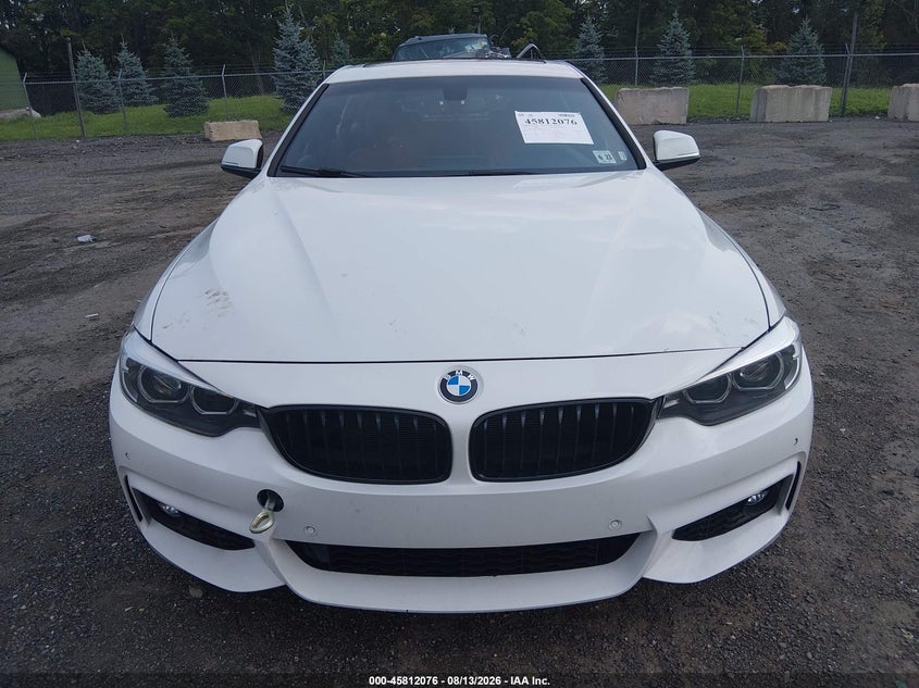 2018 BMW 4 series VIN WBA4J3C55JBL04063 IAAI salvage auction — NORMAL WEAR, Clear (New Jersey), sold $1,900 on 2026-08-20 (photo 6)
