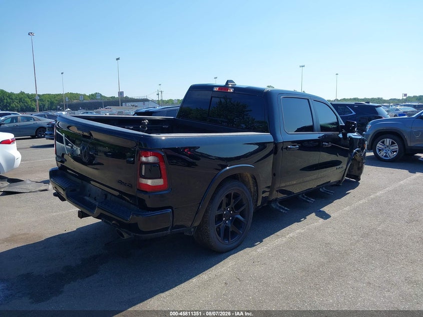 2022 Ram 1500 VIN 1C6SRFJT7NN285906 IAAI salvage auction — RIGHT FRONT, Salvage Title, sold $11,700 on 2026-09-13 (photo 4)