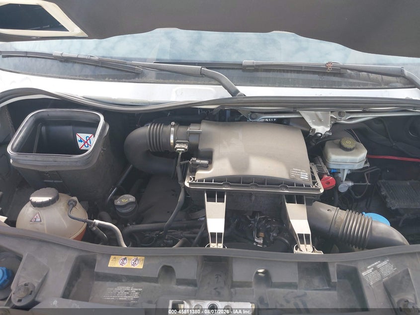 2020 Mercedes-benz Sprinter VIN W1X8E33Y6LN108461 IAAI salvage auction — ROOF, Wait Title, sold $16,600 on 2026-08-25 (photo 9)