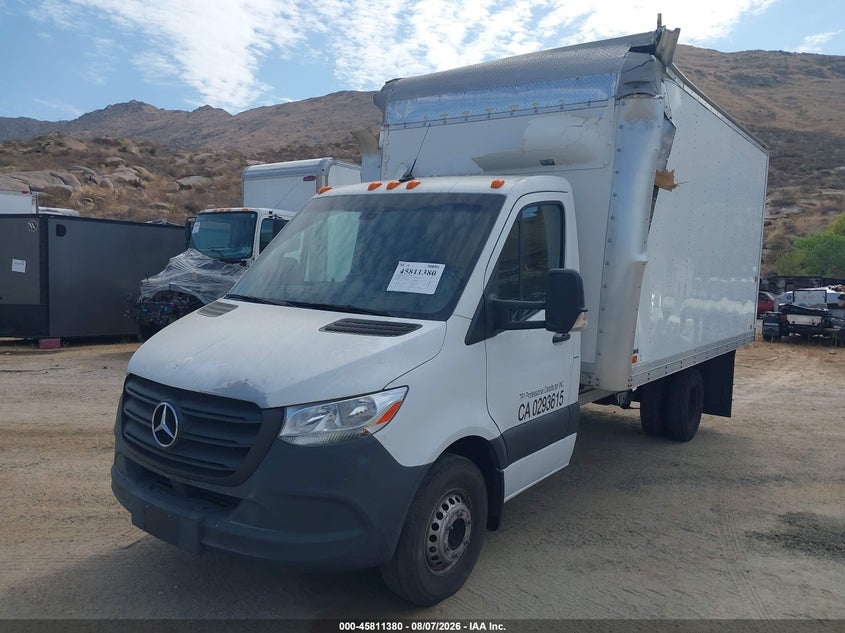 2020 Mercedes-benz Sprinter VIN W1X8E33Y6LN108461 IAAI salvage auction — ROOF, Wait Title, sold $16,600 on 2026-08-25 (photo 2)