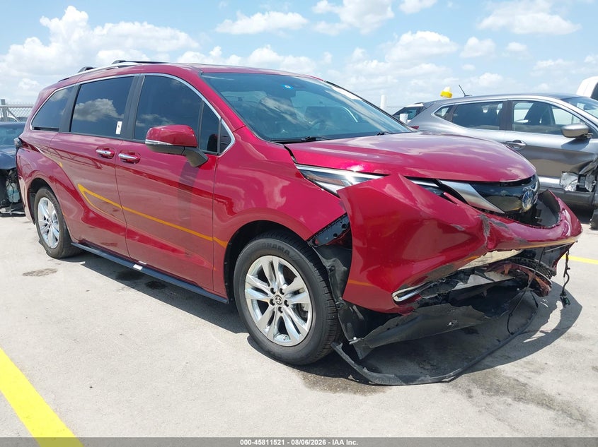 2023 Toyota Sienna VIN 5TDZSKFC6PS100321 — IAAI salvage auction photo